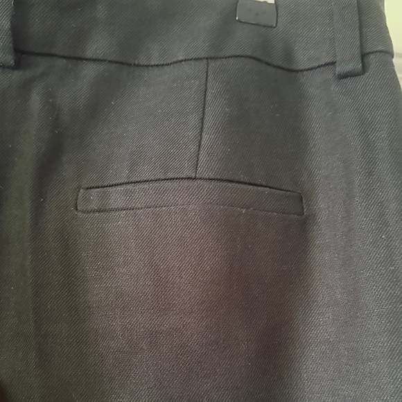 J. Crew Women's Tailored Black Linen Pants - Picture 6 of 6